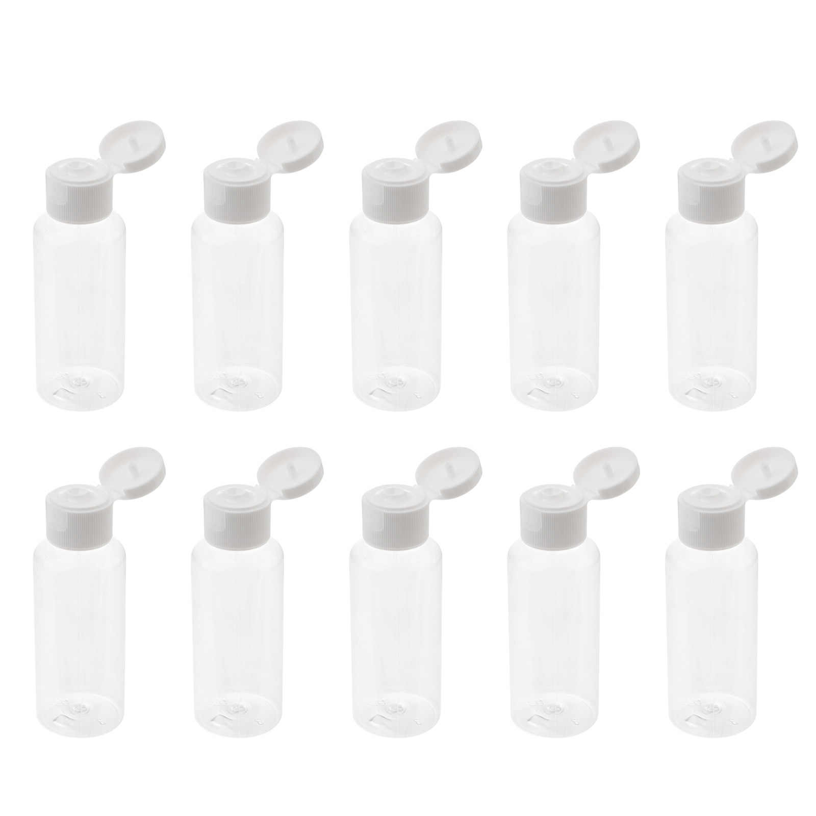 Reusable Bottle - 30個入り、詰め替え可能な液体ボトル、旅行用収納容器、小型空容器、透明で持ち運びやすく、再利用可能な化粧品ディスペンサー。