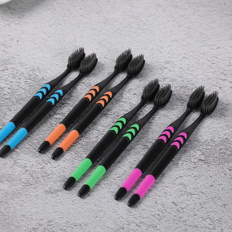 1 個入り竹炭ソフト毛歯ブラシ – ファミリーパック (ゲス - Bamboo Toothbrush のレビューと価格