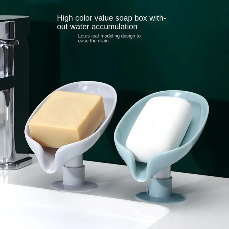 水切り石鹸ホルダー 葉っぱ型石鹸置き 吸盤トレイ シャワー用 - Eco Sponge のレビューと価格