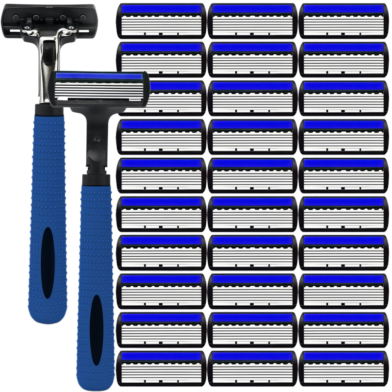 男性用安全シェーバーブレード、ステンレス鋼製手動シェーバー、 - Safety Razor Handle のレビューと価格