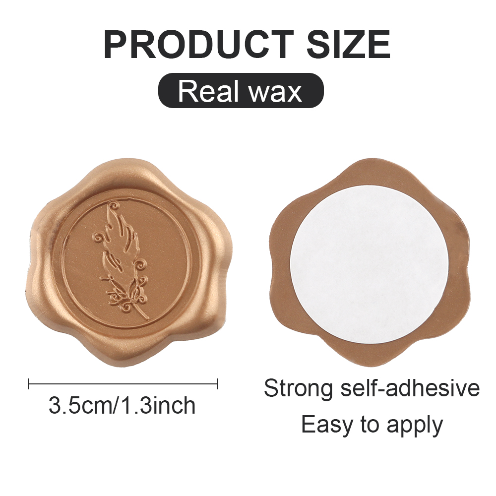 30 個のワックスシールステッカー (6 基本スタイル) 羽 - Beeswax Wrap のレビューと価格