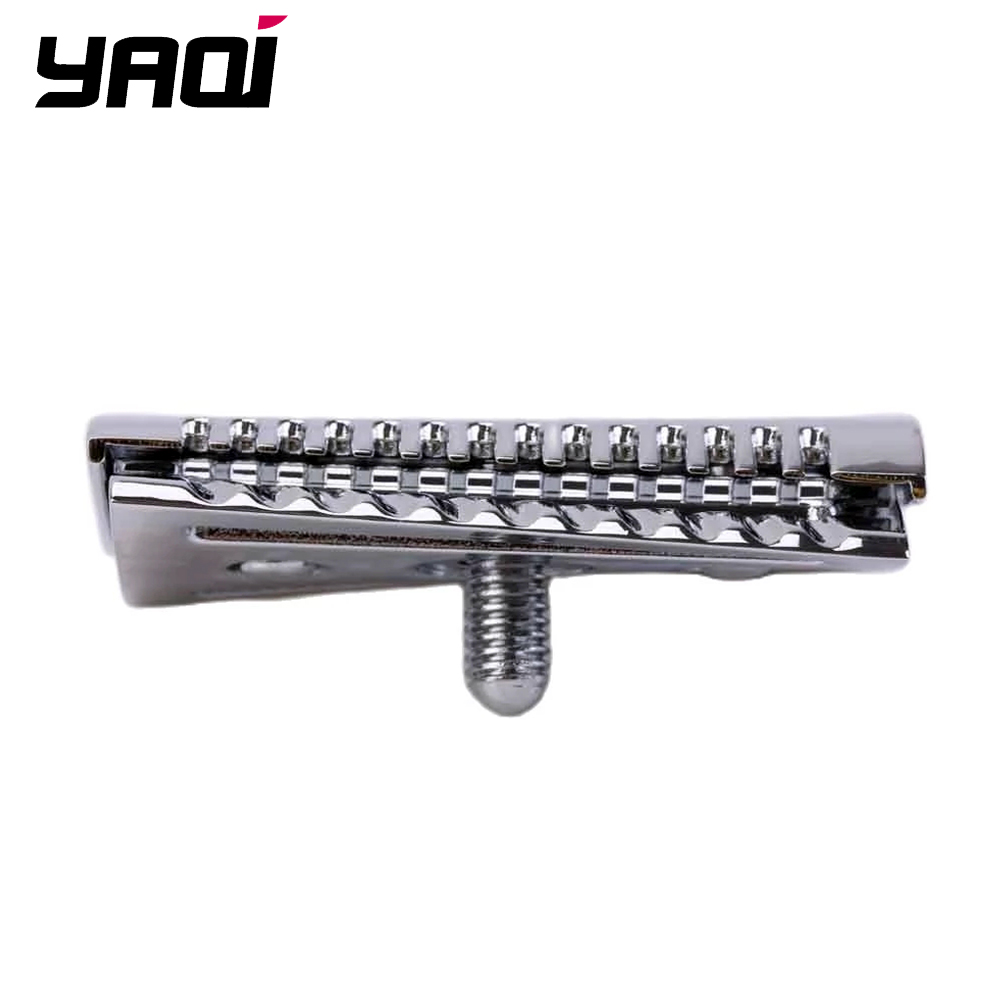 YAQI トップアグレッシブクロームカラー両刃メンズスラント - Safety Razor Handle のレビューと価格