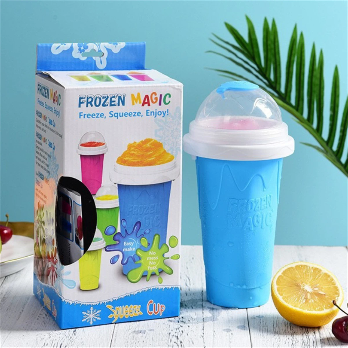 自家製スムージーカップ　急速冷凍スクイーズスラッシーカップ　 - Reusable Bottle のレビューと価格