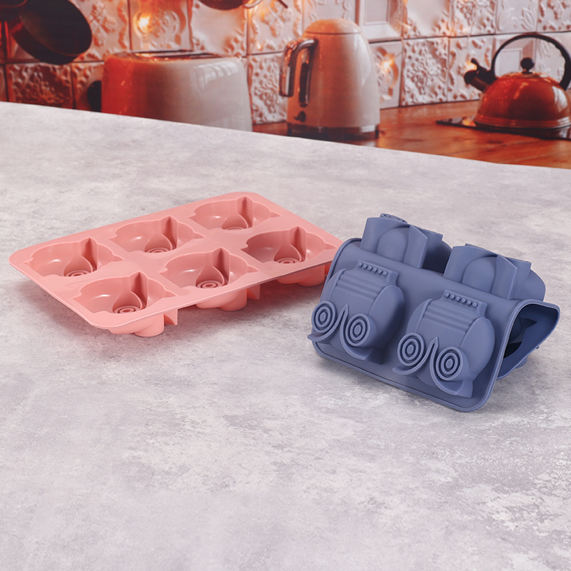 シリコーンフクロウ形シュガークラフトフォンダン石鹸型 3D  - Eco Soap のレビューと価格