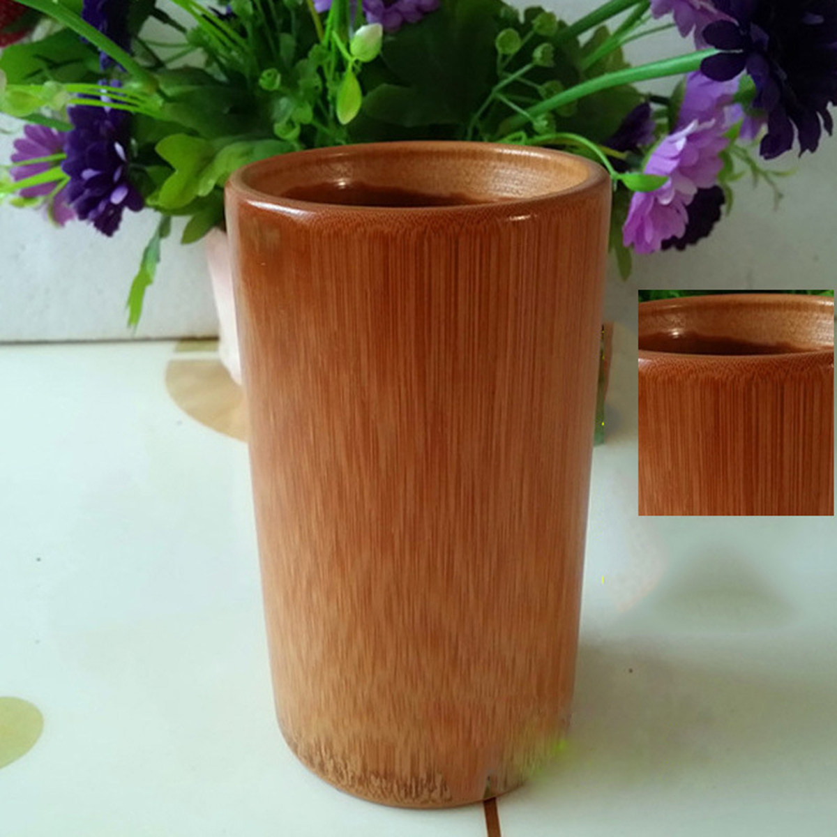 竹製の箸立て。高級感のある多機能箸収納ケース。スプーンやフォ - Bamboo Cutlery のレビューと価格
