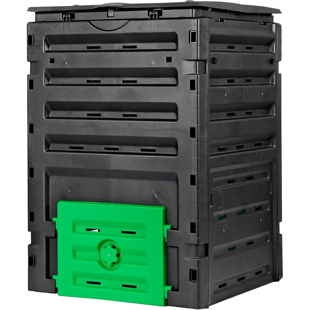 120ガロンガーデンコンポストビン - 簡単組み立て、肥沃な - Compost Bin のレビューと価格