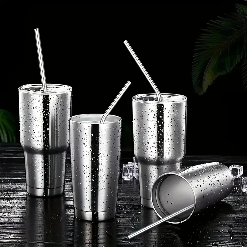 5/10 個再利用可能な飲料用ストロー 304 ステンレス鋼 - Reusable Straw のレビューと価格